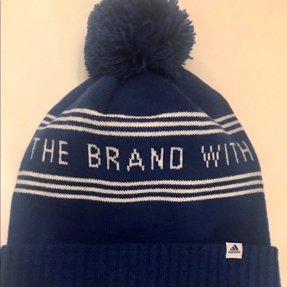 Adidas Royal Blue Climawarm Ballie Style Beanie Hat